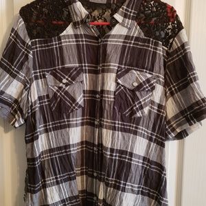 Harley day the send button-up short sleeve shirt